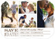 White and Brown Devoted Dreams Photo Save the Date Cards Image 1 of 6